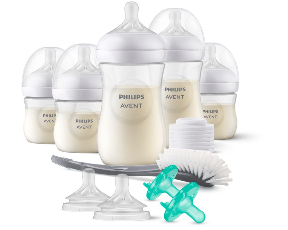 Philips Avent Natural Response Bottle and Pacifier Set for Newborns