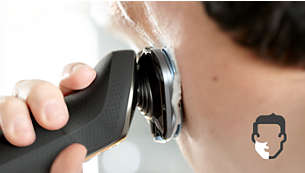 Système Aquatec offre un rasage à sec confortable ou un rasage humide rafraîchissant