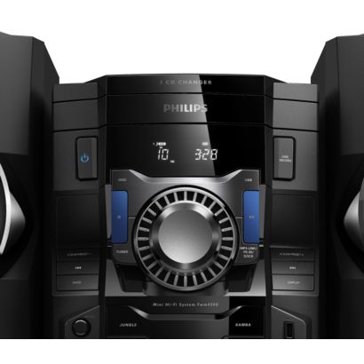 Som potente, nítido e rico em detalhes