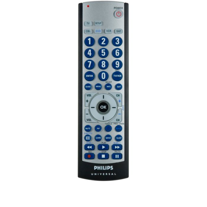 5 device universal learning remote