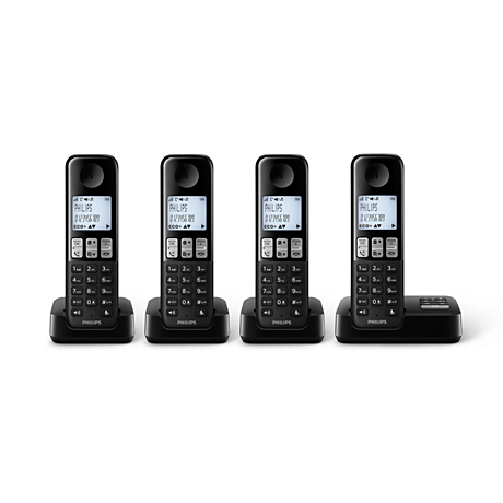 D2354B/22  Draadloze telefoon met antwoordapparaat