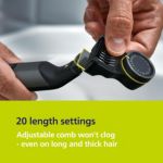 Trim edge and shave any length of hair effortlessly*