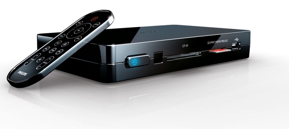 Diapresentatievertier op uw TV