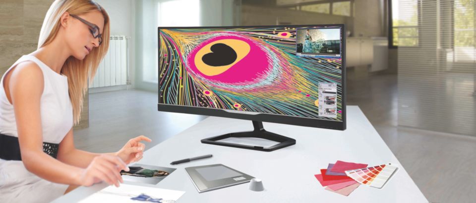 Brilliance LCD monitor with MultiView 298X4QJAB/27 | Philips