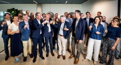 Viering van het team