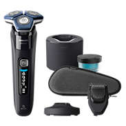 Shaver series 7000 Máquina de barbear elétrica a húmido/seco