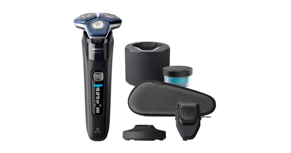 Shaver series 7000 Aparat de bărbierit electric umed şi uscat