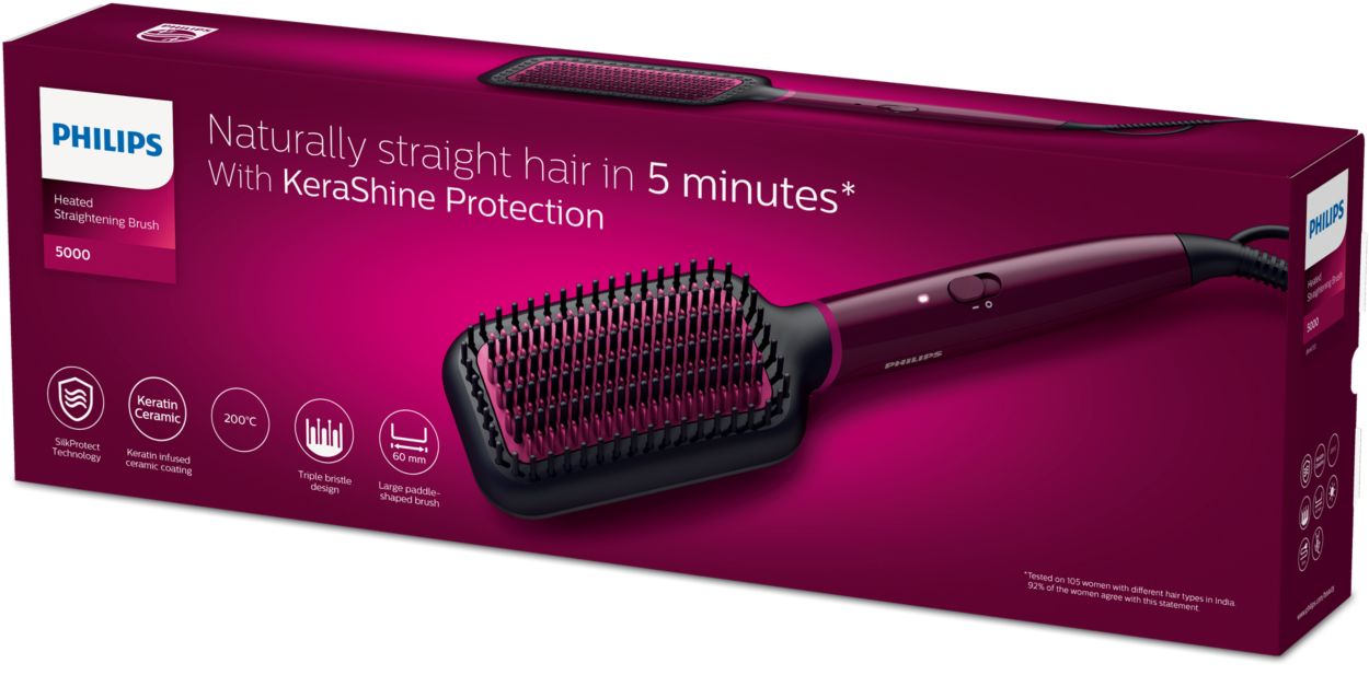 New philips straightening clearance brush