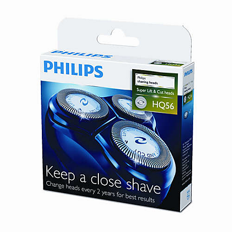 HQ56/50 Philips HQ900 Series Shaving Heads Recyclable CloseCut replacement shaver heads