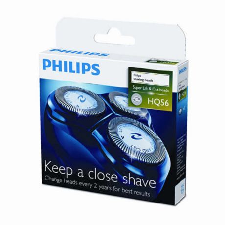 HQ56/50 Philips HQ900 Series Shaving Heads Recyclable CloseCut replacement shaver heads