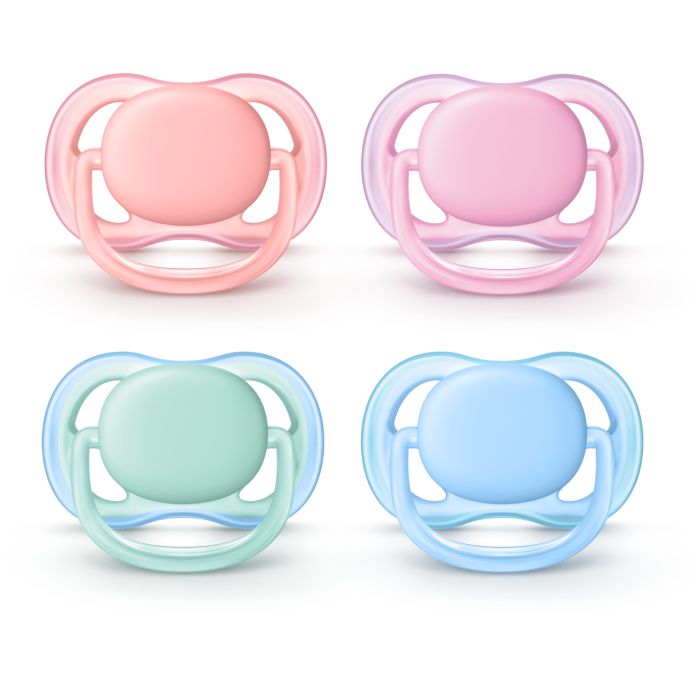 A light, breathable pacifier