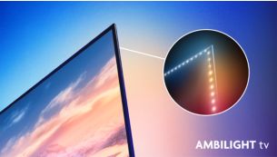 Immerse yourself in what you love. Ambilight TV