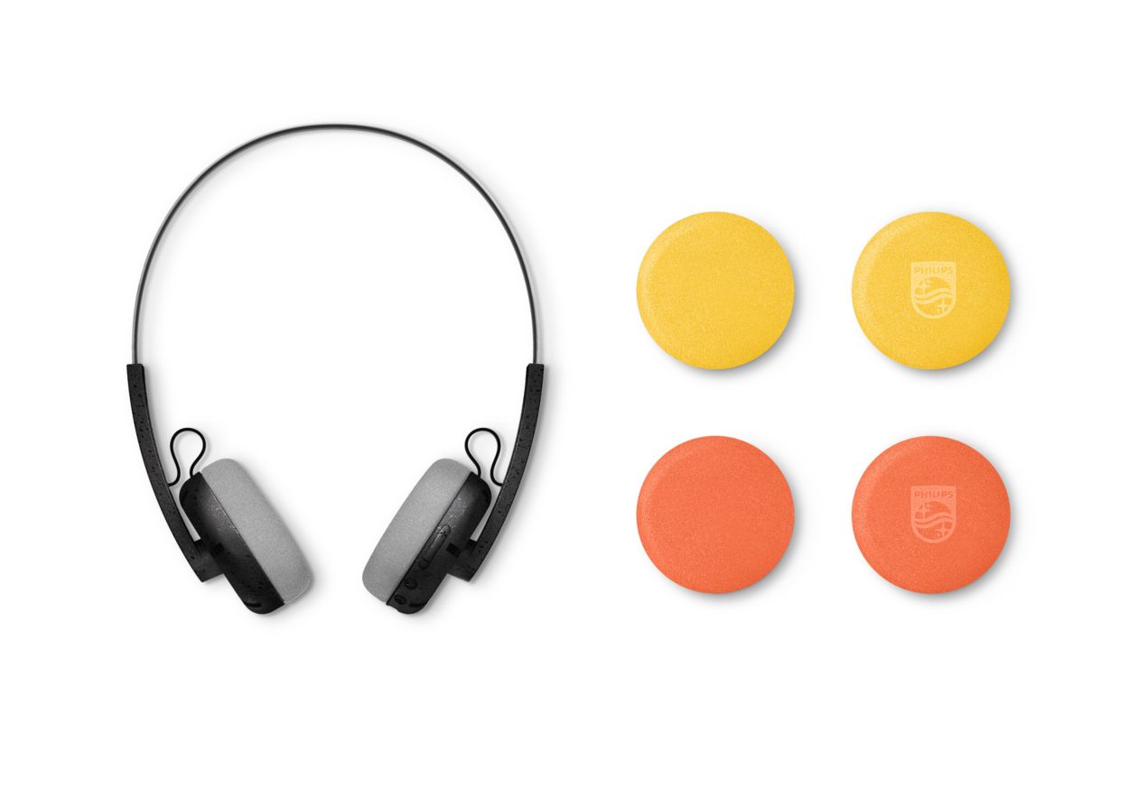 2000 series Wireless on-ear headphones TAH2000BK/97 | Philips