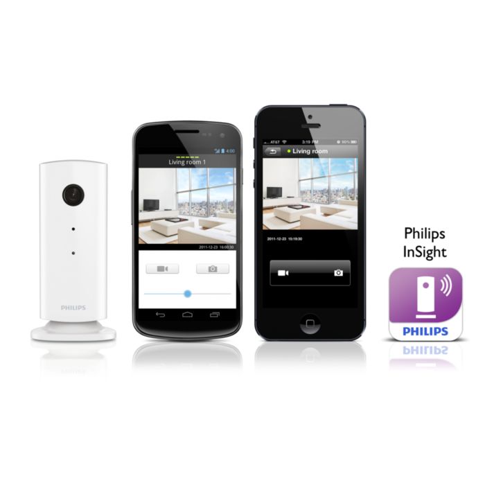 Watch over your home from your smartphone/tablet