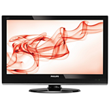 LCD-skärm med digital TV-kanalväljare