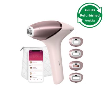 Philips Lumea Ipl 9000 Series Senseiq - Generalüberholtes Ipl-Haarentfernungsgerät - Bri958/00R1
