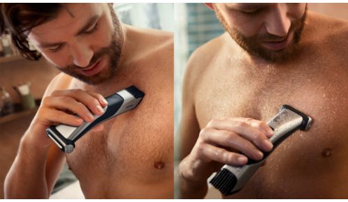 Barbering i to trin til jævne resultater i forskellige slags hår