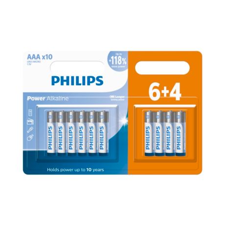 LR03P10BP/59 Power Alkaline Battery