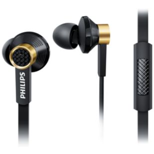In-ear headphones with mic