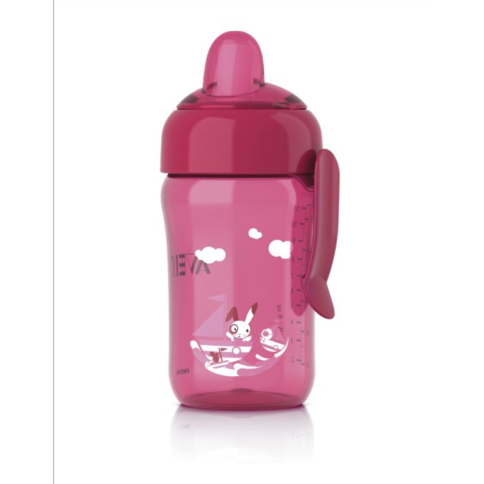 Non-spill valve keeps cup hygienic anywhere