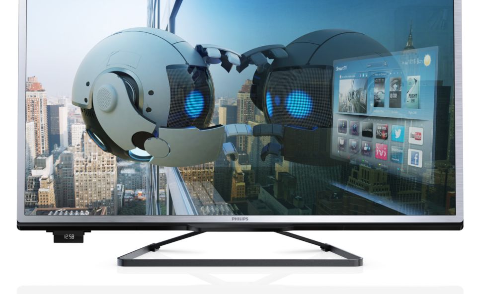 USB-klok voor professionele TV's