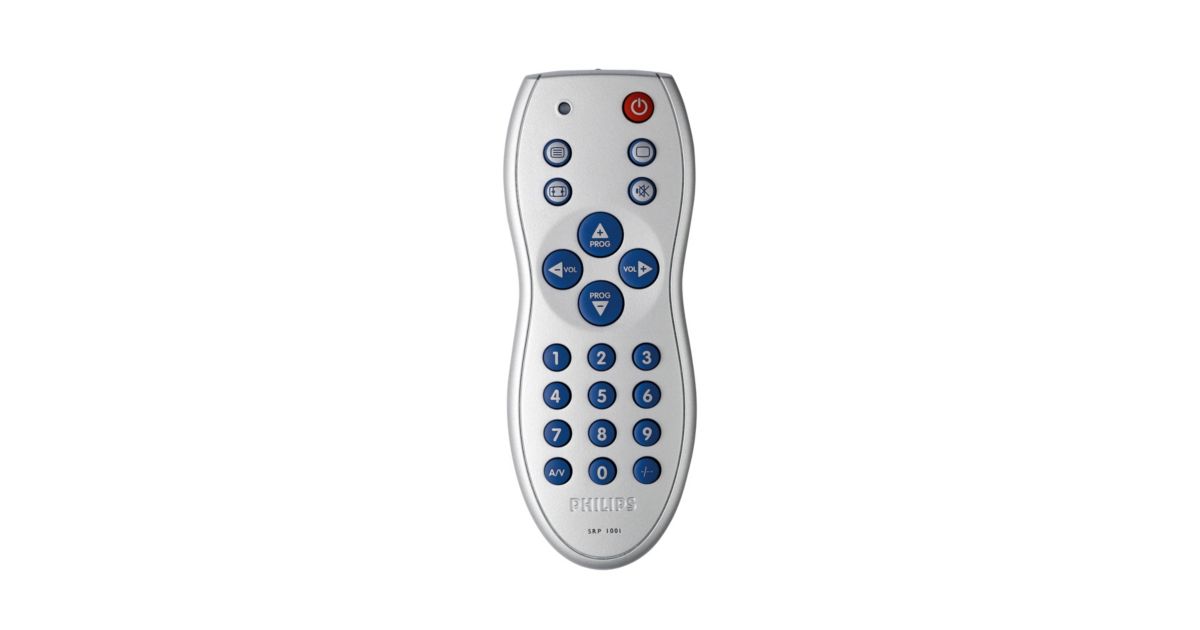 Perfect replacement Universal remote control SRP1001/10 | Philips