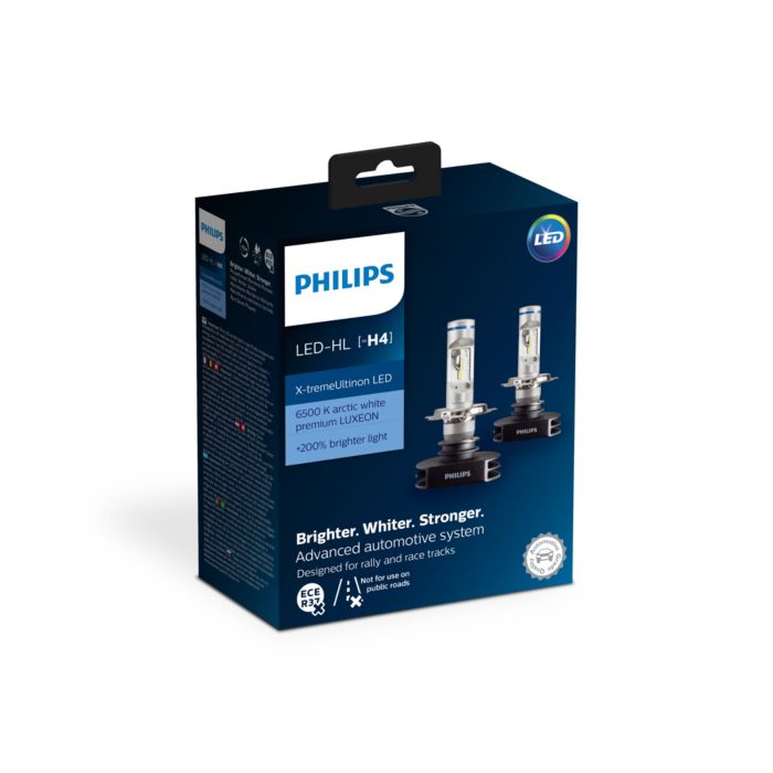 PHILIPS H4 LED X-tremeUltinon 6000K 2個入り PHILIPS H4 LED X-tremeUltinon 6000K 2個入り Amazon