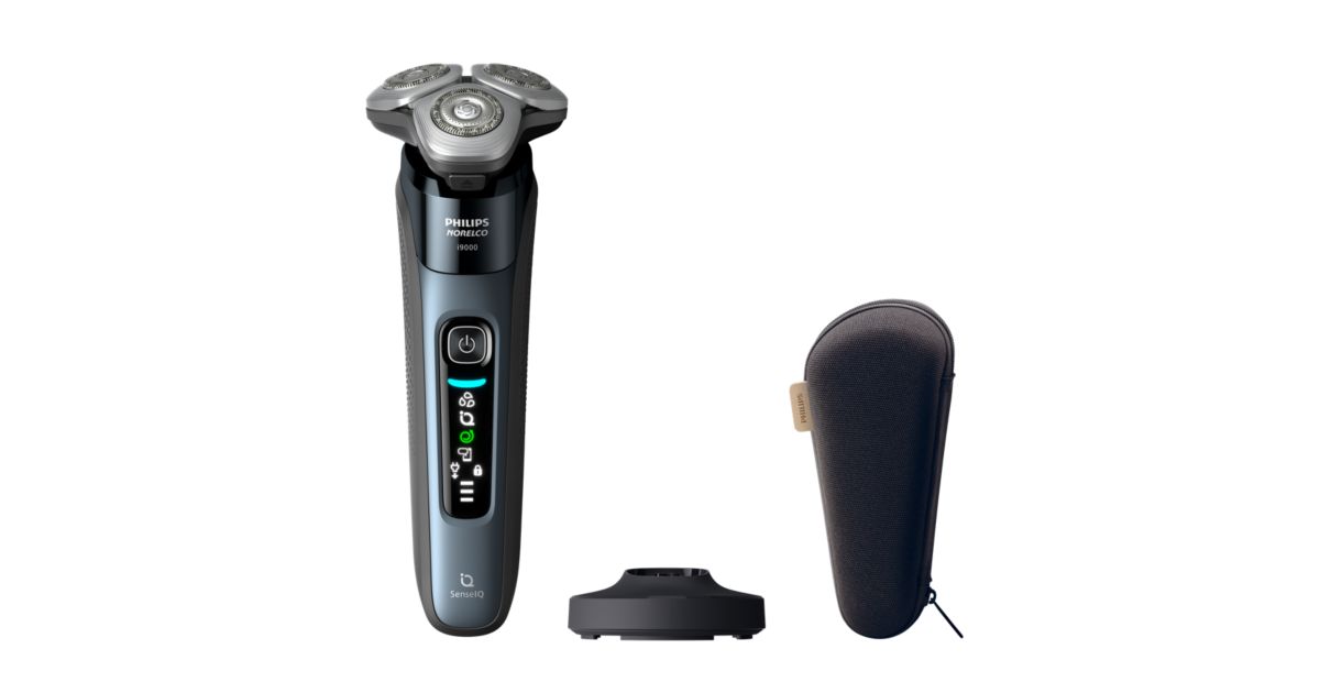 Norelco i9000 Wet&Dry Electric Shaver with SenseIQ X9001/81 | Philips