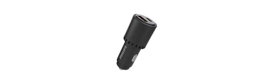 带 2 个 USB 端口的车载充电器