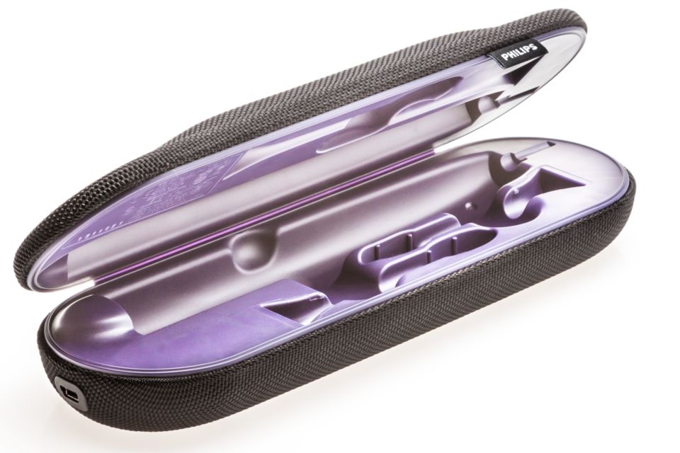 diamondclean charging travel case