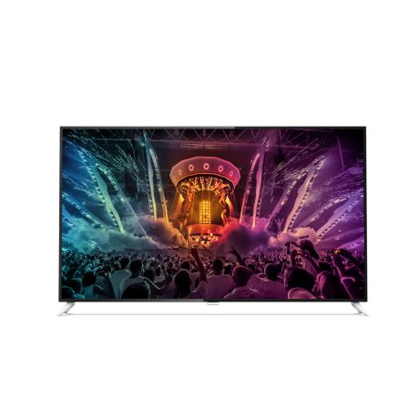 65PUF6061/T3 6000 series 4K 超薄智能 LED 电视
