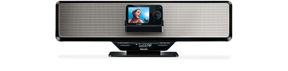 Ascolta musica dal tuo GoGear con un'incredibile potenza audio