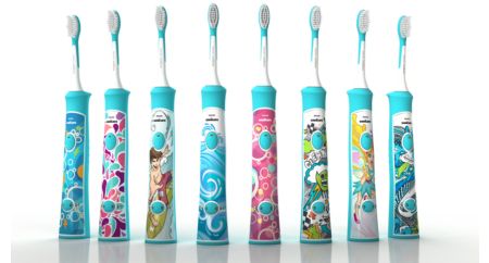 Sprong gedragen robot For Kids Sonic electric toothbrush HX6315/71 | Sonicare