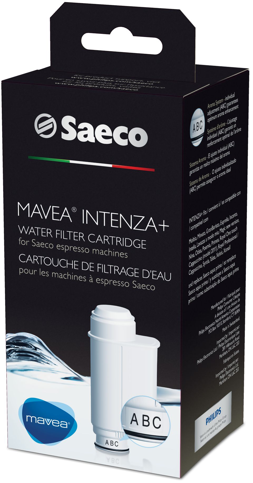 Saeco on sale brita intenza