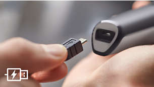 Rechargeable via USB pour une utilisation pratique