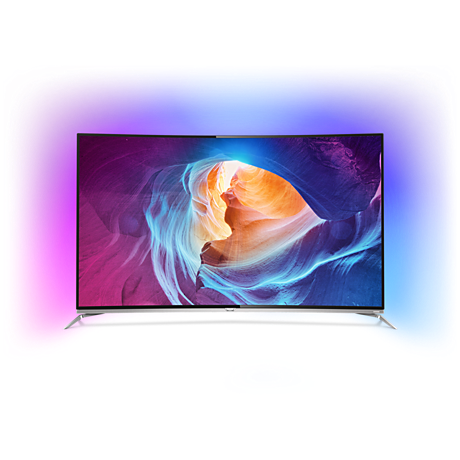 65PUS8700/12 8700 series 4K Curved LED-TV met Android TV™