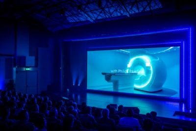 Futuristische presentatie over medische technologie