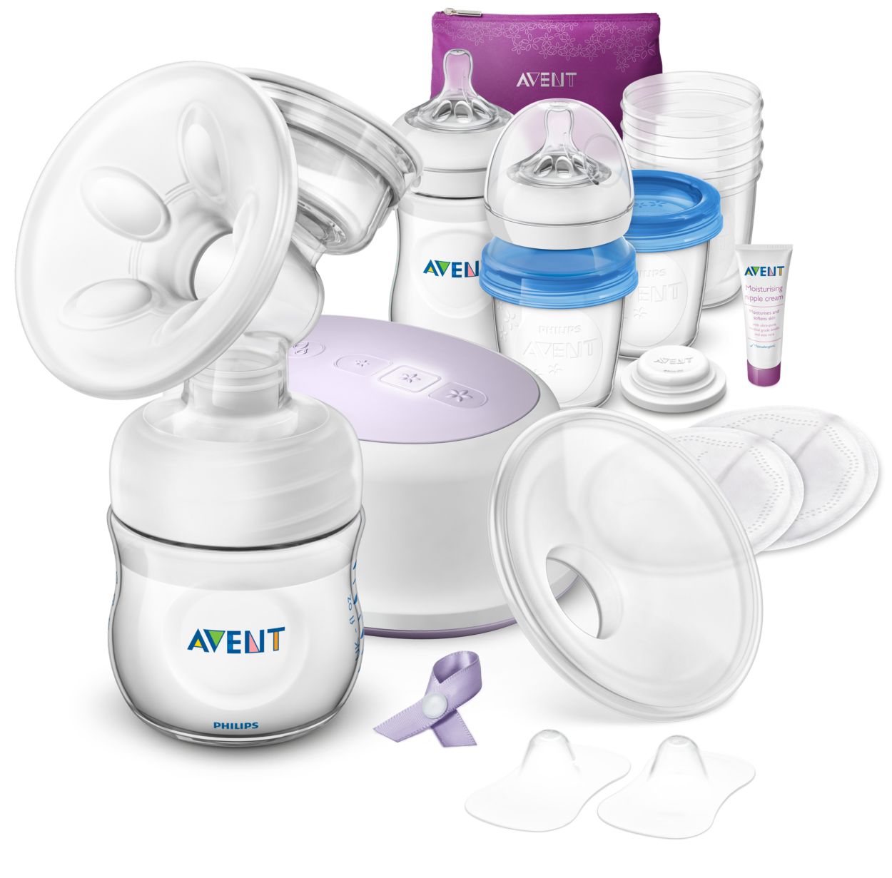 Philips AVENT SCD293/00 Handmilchpumpen-Set mit Sterilisator /  Kidscomfort.eu