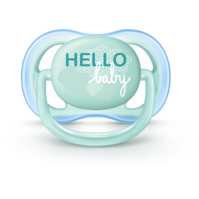 Un chupete ligero y respirable