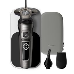 Shaver S9000 Prestige Rasoio elettrico Wet &amp; Dry con SkinIQ