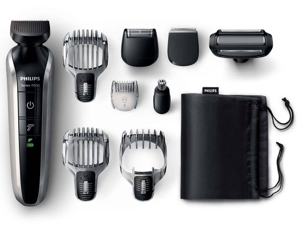 Tondeuse à barbe, cheveux et corps tout-en-un