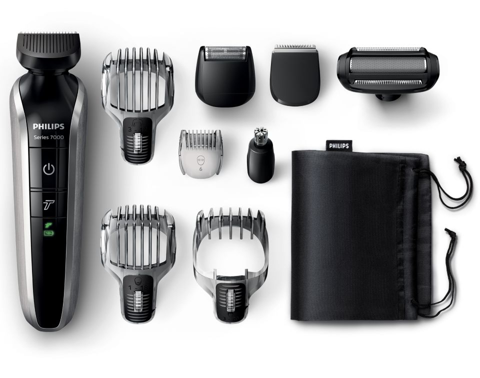 Tondeuse à barbe, cheveux et corps tout-en-un