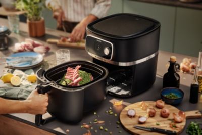 Philips Airfryer Combi 7000 Series XXL – Lifestylebild