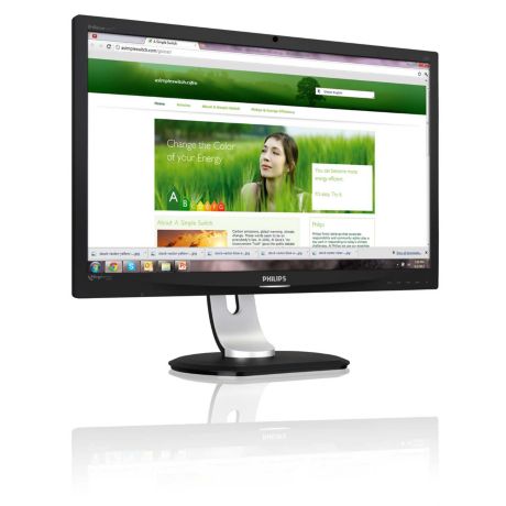 241P4LRYEB/00  Brilliance 241P4LRYEB Monitor LCD, lampu latar LED