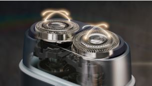 Follows your face contours for a comfortable shave