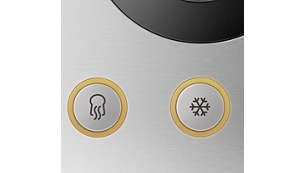 Cancel, reheat and defrost button