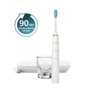 9000 DiamondClean  Sonická zubná kefka s aplikáciou a nabíjací pohárik