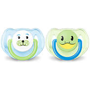 Classic pacifier 6-18m, 2 pack
