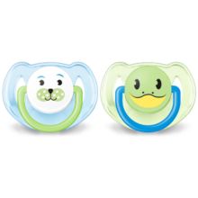 Classic pacifier 6-18m, 2 pack