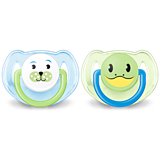 Classic pacifier 6-18m, 2 pack